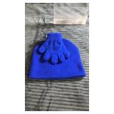 Kids hat and gloves set