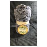 Rustic home Sherpa throw