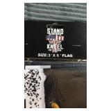 Stand for the flag Kneel for the cross flag