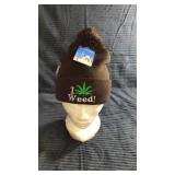 I love weed stocking hat