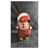 Ganz plaid snowman