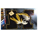 Burlap Mizzou decor