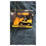 Construction bulldozer