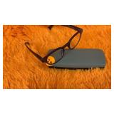Reading  glasses with case 1.50