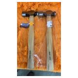 Pair of 32oz Ball peen hammers