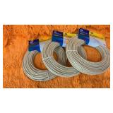 (3) 100 foot rolls of telephone wire