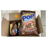 (6) bags Mrs. Fields Cookie Pop Popcorn