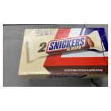 (24) Snicker Almond bars