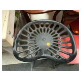 DEERING TRACTOR SEAT CAST IRON 