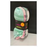 10 pack ladies low cut extended size socks multi