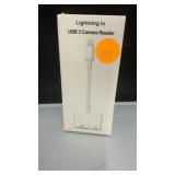 Lightn8ng to usb 3 camera reader
