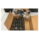 12 pack eye droppers and glass bottles