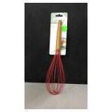 Heat resistant silicone wisk