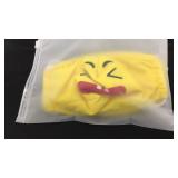 3 pack emoji face covering (mask) youth