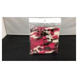 Pink camo neck gator mask
