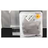 3 pack grey cloth face mask