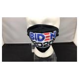 Biden 2020 face mask with adjustable ear loops