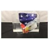 American eagle facemask with adjustable ear loops