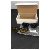 Better seen antiglare safety glasses