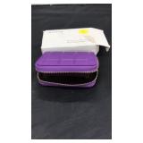 Max gear purple ladies credit card wallet