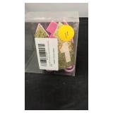 One year old girls golden pink birthday hat