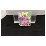 Multiple color hair tie girl