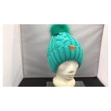 Teal winter hat redness Sherpa lined