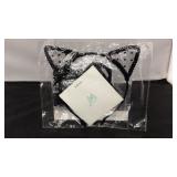 Lace black cat ear headband with jewelry