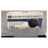 50 disposable face masks three ply non-medical