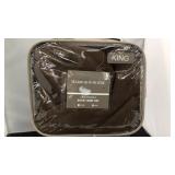 Harbor Hause king duvet mini set linen reversible