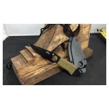 Paracord Knife with neck holster