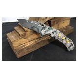 3 Bullet Digital Camo Knife