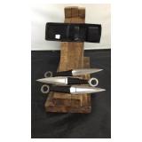 6 1/2 inch Throwing Knives 3pc set