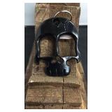 Black Knuckle Buster Keychain