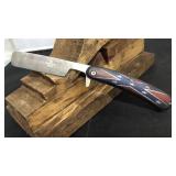 Confederate Flag Straight Razor