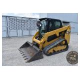 2019 Caterpillar 239D, Compact track skid loader,