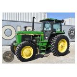 1984 John Deere 4050 Tractor, 6372 hours, powershift trans