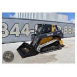 2020 Deere 333G Skid Steer-2,755 hrs,