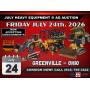 26' JULY- HEAVY EQUIP & AG CONSIGNMENT AUCTION
