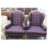Country-Style Wingback Chairs