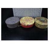 Small Circular stoage containers