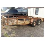 Texas Bragg 20ft Flat Utility Trailer