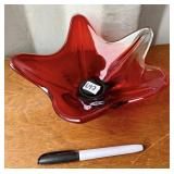RED ART GLASS