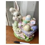 BUNNY 2 PC COOKIE JAR