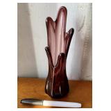 VINTAGE ART GLASS VASE