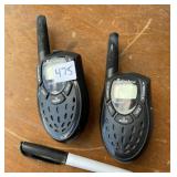 PAIR COBRA WALKIE TALKIES