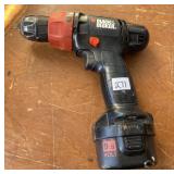BLACK AND DECKER CORDLESS DRILL