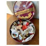LARGE TIN AND CONTENTS