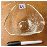 CORNFLOWER CRYSTAL BOWL