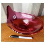 RED ART GLASS